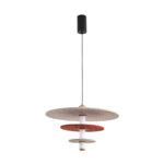 8296/11AL LEDIO LN26 365 черный/бежевый/бурый, металл/фетр/акрил Подвес LED 11W 3000K 220V FELTA