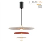 8296/11AL LEDIO LN26 365 черный/бежевый/бурый, металл/фетр/акрил Подвес LED 11W 3000K 220V FELTA — изображение 9