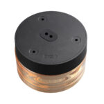 7158/6CL HIGHTECH ODL26 493 Настенно-потолочный светильник черный/янтарный/стекло/поликарбонат IP65 LED 6W 410Лм 2200/2700/3000K 120° 220-240V RONDA — изображение 4