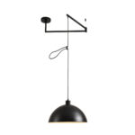 8321/1C MODERNI LN26 301 черный, металл Люстра подвесная E27 1*60W 220V ARMINA — изображение 3