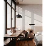 8321/1C MODERNI LN26 301 черный, металл Люстра подвесная E27 1*60W 220V ARMINA — изображение 7