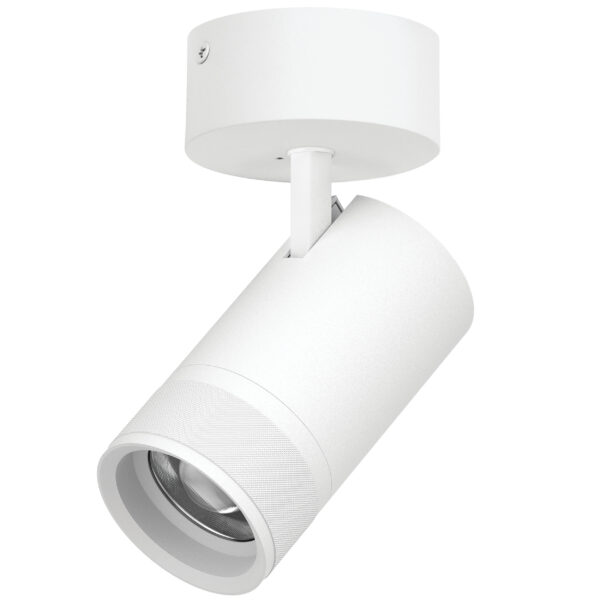 C4406SO Светильник CANNO PRO накладной LED 40W 2800LM 20-55G БЕЛЫЙ 2700-4200-6000K IP20 с адаптером (304406 + 215016)