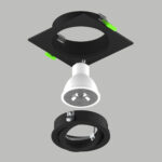 011625 Светильник SINGO BASE Quad X1 MR16 ЧЕРHЫ — изображение 2