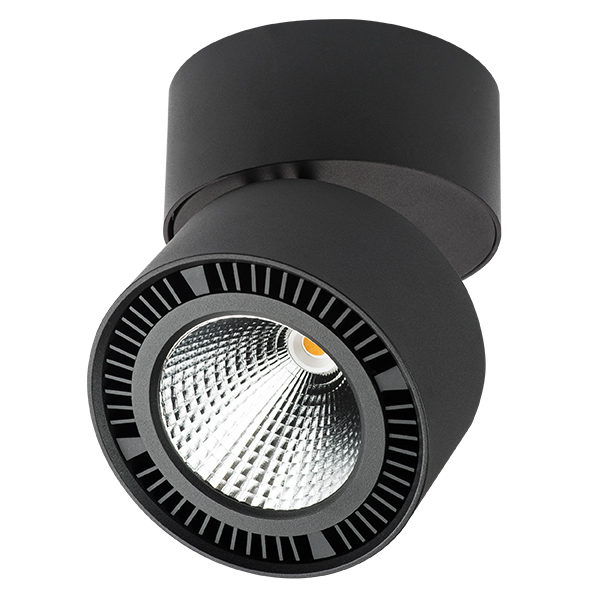 213857 Светильник FORTE MURO LED 40W 3400LM 30G ЧЕРНЫЙ 3000K