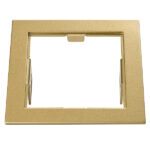 214513 Рамка DOMINO QUADRO MR16 ЗОЛОТО