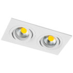 011616 Светильник SINGO BASE Quad X2 MR16 БЕЛЫЙ