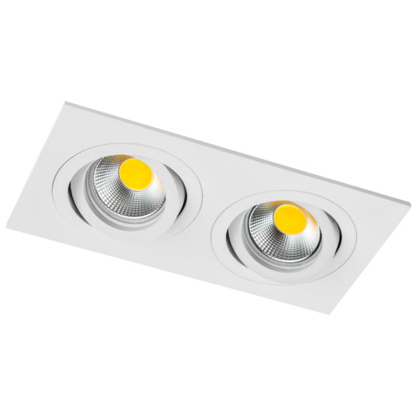 011616 Светильник SINGO BASE Quad X2 MR16 БЕЛЫЙ