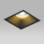 G214507GMOD Светильник DOMINO QUAD под LED модуль/лампу МR16 ЧЁРНЫЙ (214510+214507+214003) — изображение 4