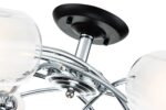 Escada 1170/6P E27*60W Chrome/Black — изображение 3