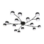 120009/15C GX53*15W Black — изображение 2