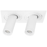 i526262 Светильник INTERO TUBO LED 10W*2 500LM*2 60G БЕЛЫЙ 3000K (217526+217262+217262)