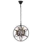 LOFT1897/4 Подвесная люстра LOFT IT Foucaults orb crystal