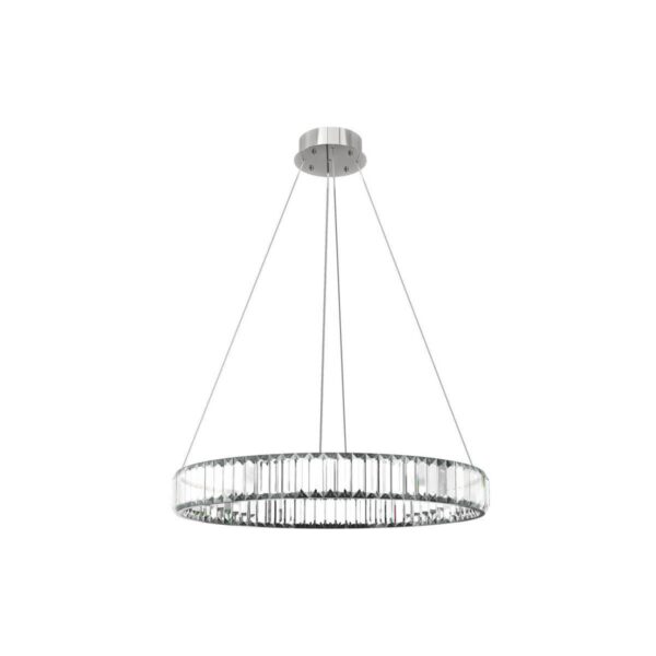10135/600 Chrome Подвесной светильник LOFT IT Crystal ring