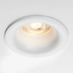 012126 Рамка (светильник) PVC д/LED-модулей 941хх и LED-ламп D50мм LEVIGO ROUND БЕЛЫЙ — изображение 4