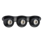 i637747474 Светильник INTERO LED 9W*3 850LM*3 24G ЧЕРНЫЙ 4000K (217637+217074+217074+217074)