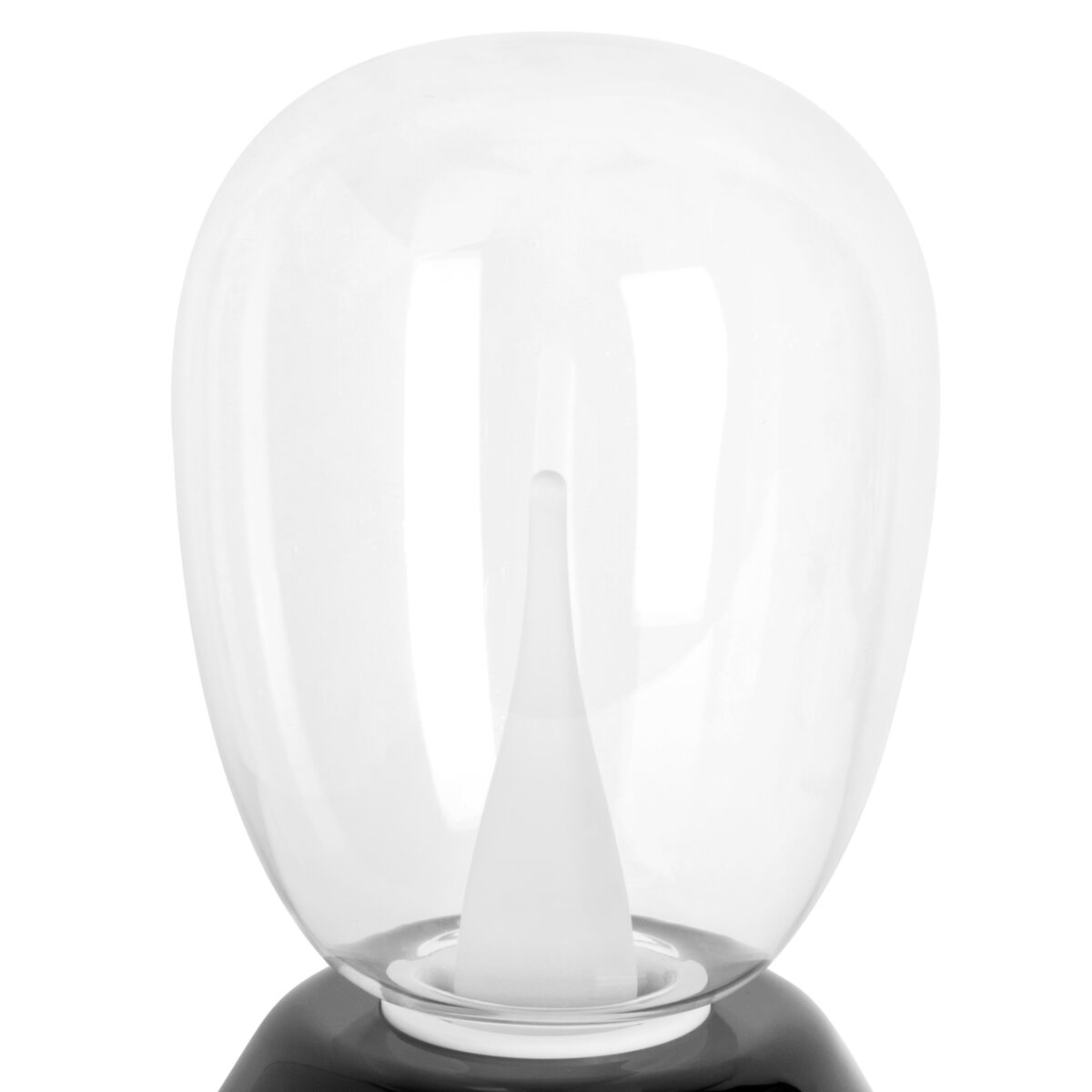 807907 Настольная лампа UOVO III LED 10W 800LM G ЧЕРНЫЙ/ПРОЗРАЧНЫЙ 3000K — изображение 4