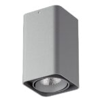 052339-IP65 Светильник MONOCCO LED10W 600LM 30G СЕРЫЙ 3000K