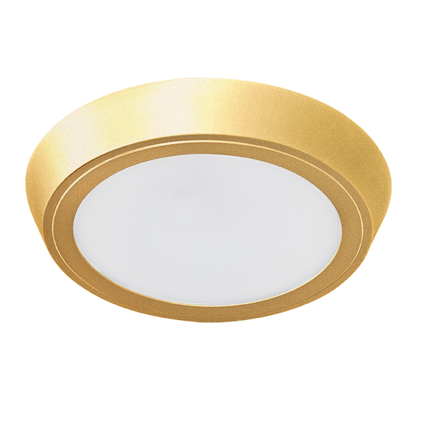 216932 Светильник URBANO CYL LED 20W 1480LM 115G ЗОЛОТО 3000K IP65