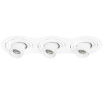 i636164 Светильник INTERO TUBO LED 7W*3 360LM*3 60G БЕЛЫЙ 4000K (217636+217164+217164+217164)