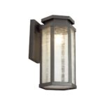 4048/1W NATURE ODL18 707 темно-серый/белый Уличный настенный светильник IP44 E27 100W 220V GINO — изображение 3