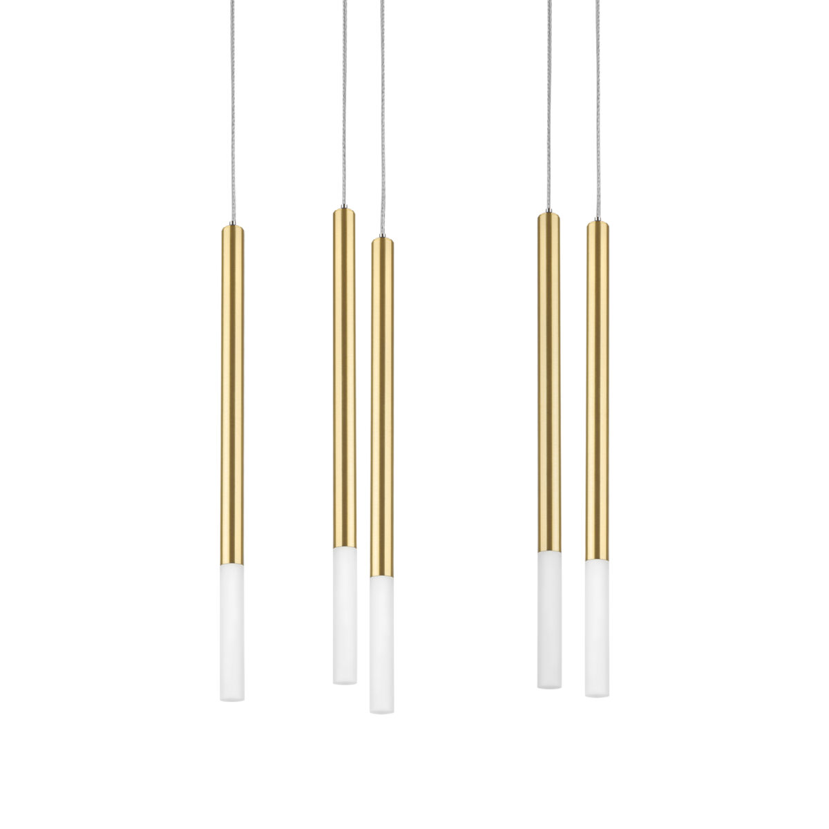 L5T747133 Люстра TUBO LED 25W 1250LM 360G ЗОЛОТО 3000K (574723+747133 (5шт) — изображение 4