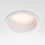 012906 Рамка (светильник) PVC д/LED-модулей 941хх и LED-ламп D50мм PIANO ROUND БЕЛЫЙ IP65 — изображение 4