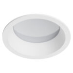 012906 Рамка (светильник) PVC д/LED-модулей 941хх и LED-ламп D50мм PIANO ROUND БЕЛЫЙ IP65