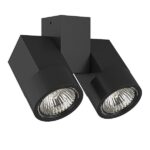 051037 Светильник ILLUMO HP16X2 GU10 ЧЕРНЫЙ
