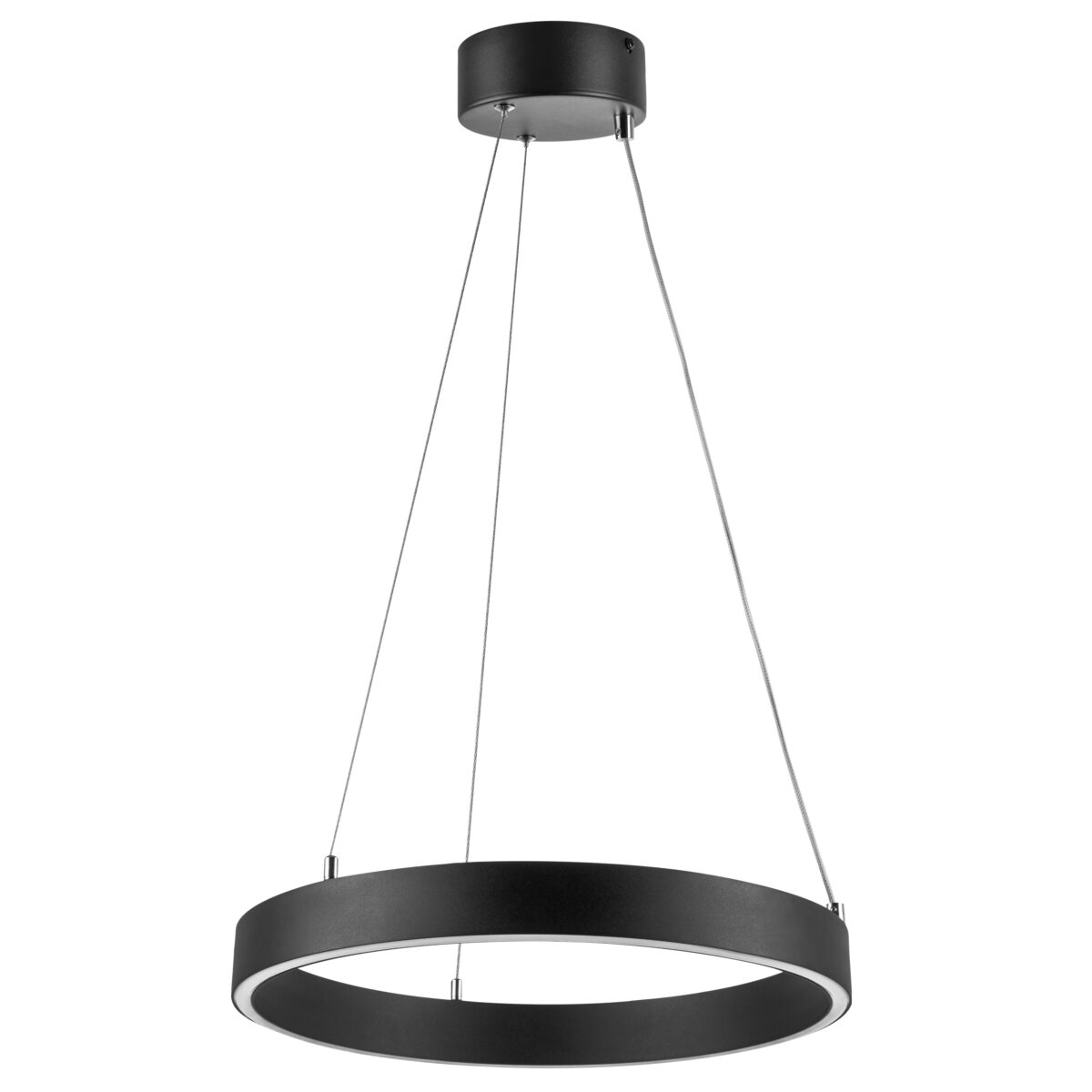 748017 Люстра SATURNO LED 24W 1600LM 70G ЧЕРНЫЙ 3000-6000K — изображение 1