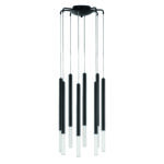L8T747137 Люстра TUBO LED 40W 2000LM 360G ЧЕРНЫЙ 3000K (574737+747137 (8шт)