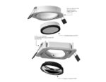 C7652 SBK черный песок D106*H25mm MR16 GU5.3 — изображение 3