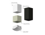C7805 SWH белый песок 70*70*H60mm MR16 GU5.3 — изображение 3