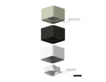 C7841 SBK черный песок 95*95*H100mm MR16 GU5.3 — изображение 3