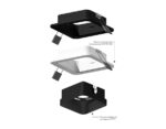 C7902 SBK черный песок 90*90*H32mm MR16 GU5.3 — изображение 3
