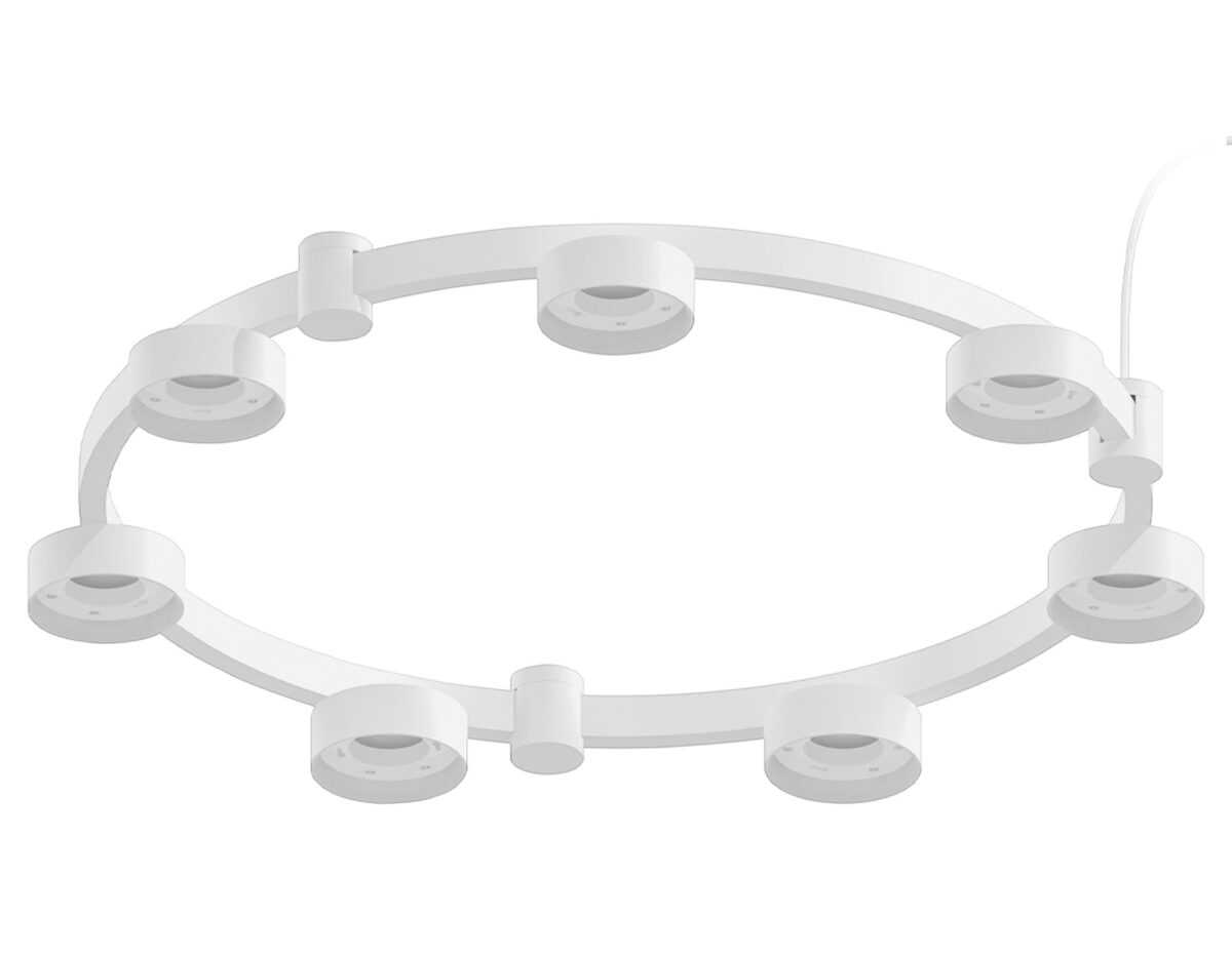 C9236 C9236/7 SWH белый песок D635*70.5mm GX53/7 — изображение 1