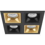 D54703070307 Светильник DOMINO QUADRO МR16 (214547+214503+214507+214503+214507) — изображение 2