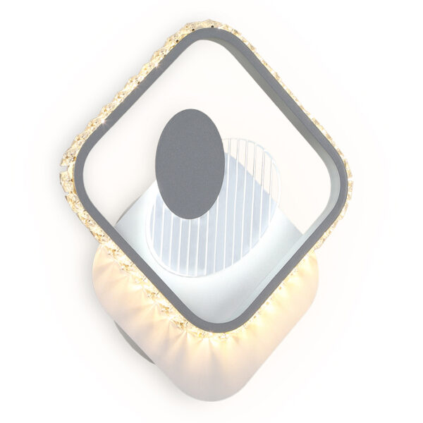 FA266 WH/GR белый/серый LED 3000K+6400K 16W 310*270*50