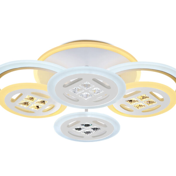 FA2951/6 WH белый 4200K/3000K+6400K/6400K+3000K 125W 550*405*150 (ПДУ ИК)