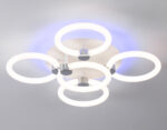 FA3841/4+1 WH белый 70W 3000K-6400K+RGB D538*115 (ПДУ РАДИО 2.4G) — изображение 3