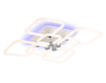 FA3866/4+4 WH белый 144W 3000K-6400K+RGB 627*627*121 (ПДУ РАДИО 2.4G)