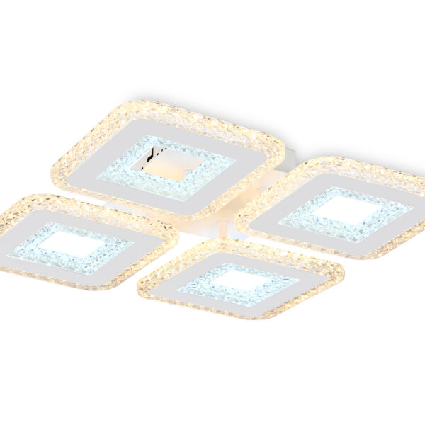 FA4004/4 WH белый 100W 3000K+6400K/4200K/6400K+3000K 395*395*85 (ПДУ ИК)