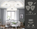 FA4018/3 WH белый 62W 3000K+6400K/4200K/6400K+3000K D420*85 (ПДУ ИК) — изображение 2