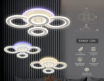FA8801 WH белый 123W 570*420*130 (ПДУ РАДИО 2.4) — изображение 3