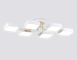 FL4886/6 WH/WD белый/дерево 108W 3000-6000K 850*430*140 (без ПДУ) — изображение 2