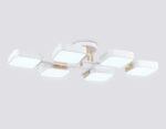 FL4886/6 WH/WD белый/дерево 108W 3000-6000K 850*430*140 (без ПДУ) — изображение 4