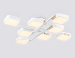 FL4888/8 WH/WD белый/дерево 144W 3000-6000K  960*960*160 (без ПДУ) — изображение 3