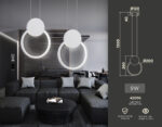 FL5251 WH белый 9W 4200K 200*20*1200 (без ПДУ) — изображение 2