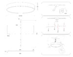 FV5532 WH белый LED 60W 4200K D500*58 (Без ПДУ) — изображение 2