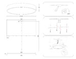 FV5537 BK черный LED 90W 3000K D600*58 (Без ПДУ) — изображение 2