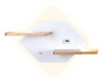FW100 WH/WD белое/дерево LED 3000K/4200K/6400K 12W 340*250*105 — изображение 3